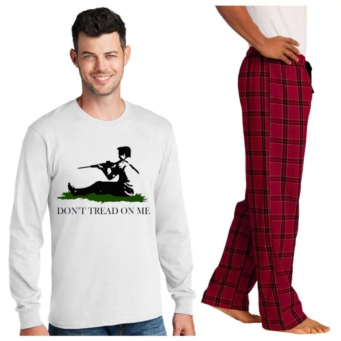 Don't Tread On Me Free Kyle Rittenhouse Long Sleeve Pajama Set