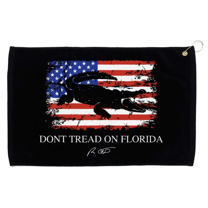 Dont Tread On Florida Governor Ron Desantis Grommeted Golf Towel