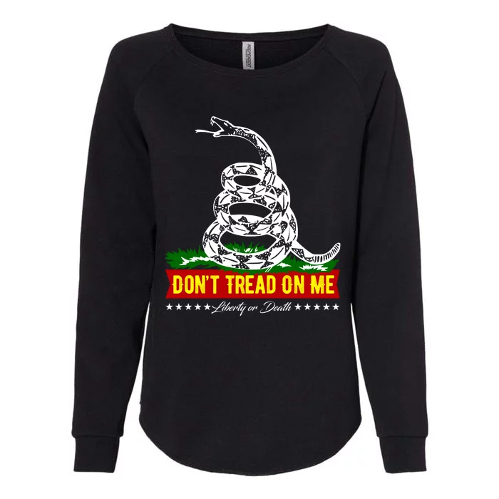 Dont Tread On Me Liberty Or Death Come & Take It Womens California Wash Sweatshirt