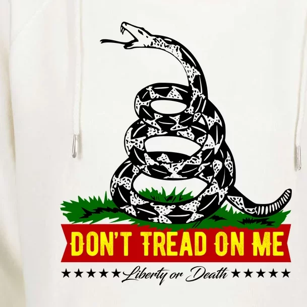 Dont Tread On Me Liberty Or Death Come & Take It Womens Funnel Neck Pullover Hood