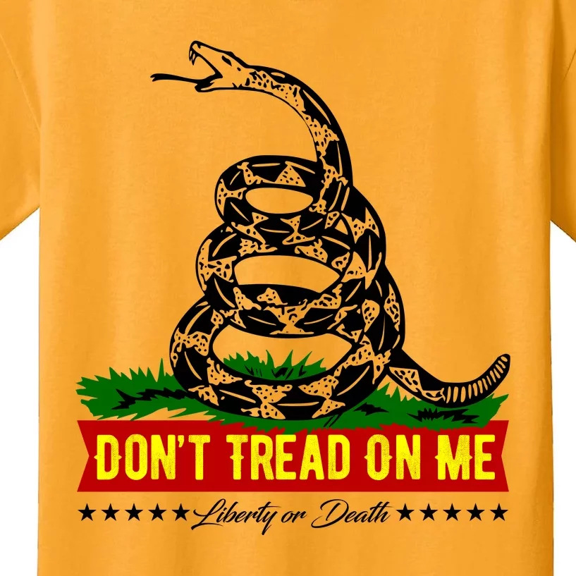 Dont Tread On Me Liberty Or Death Come & Take It Kids T-Shirt