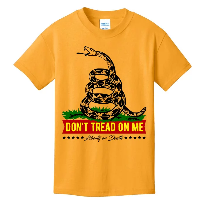 Dont Tread On Me Liberty Or Death Come & Take It Kids T-Shirt