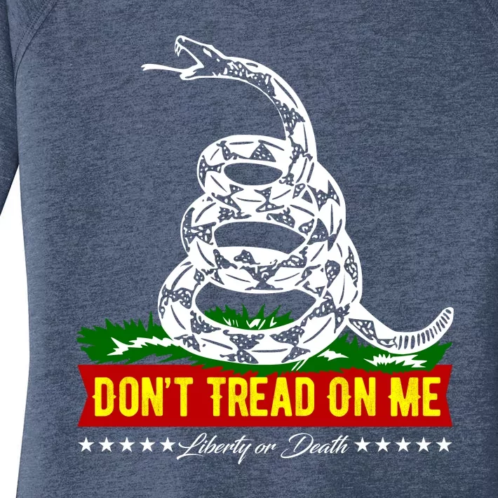 Dont Tread On Me Liberty Or Death Come & Take It Women's Perfect Tri Tunic Long Sleeve Shirt