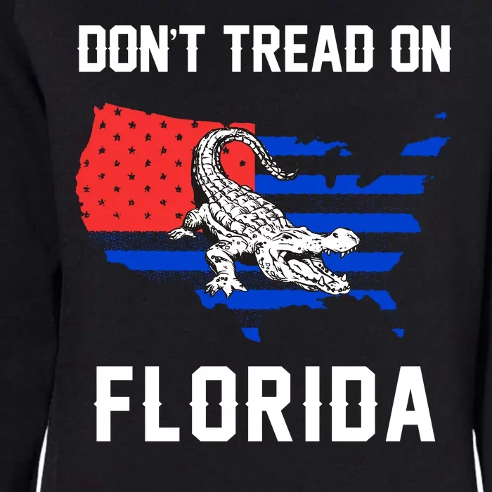 Don't Tread On Florida Womens California Wash Sweatshirt