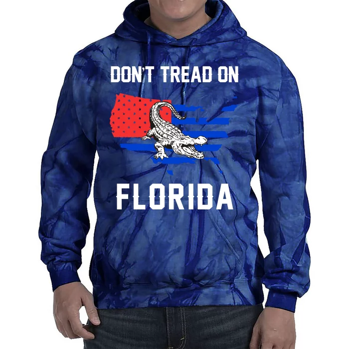 Don't Tread On Florida Tie Dye Hoodie