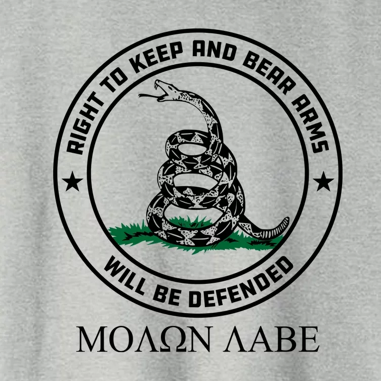 Dont Tread On Me Right To Keep & Bear Arms Come & Take It Women's Crop Top Tee