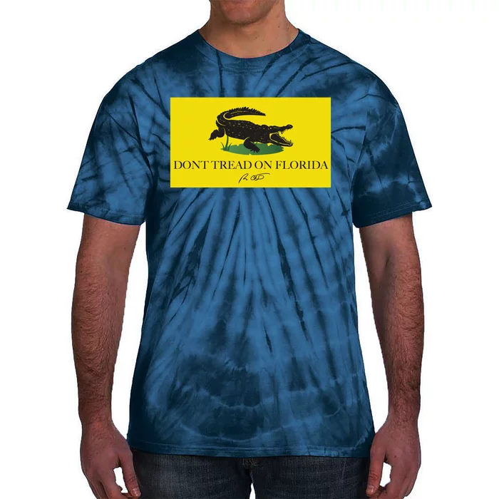 Don't Tread On Florida Ron Desantis Tie-Dye T-Shirt