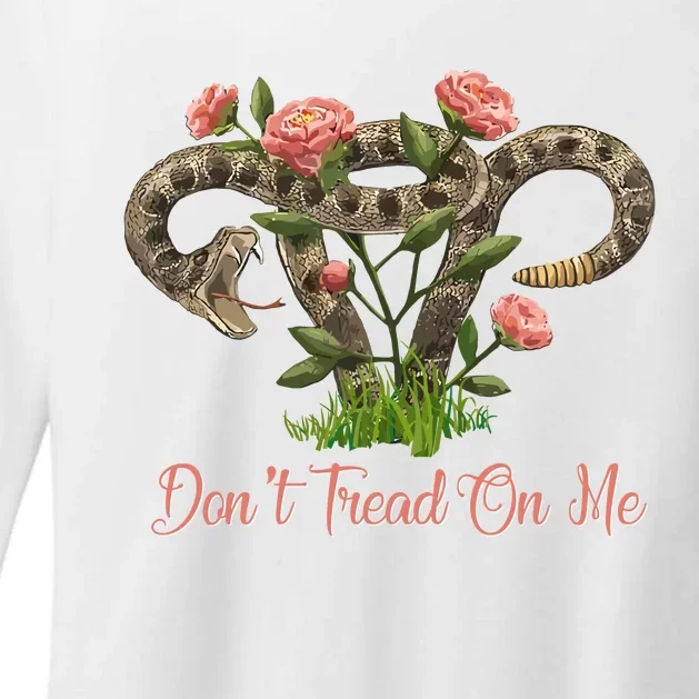 Don’T Tread On Me Womens CVC Long Sleeve Shirt