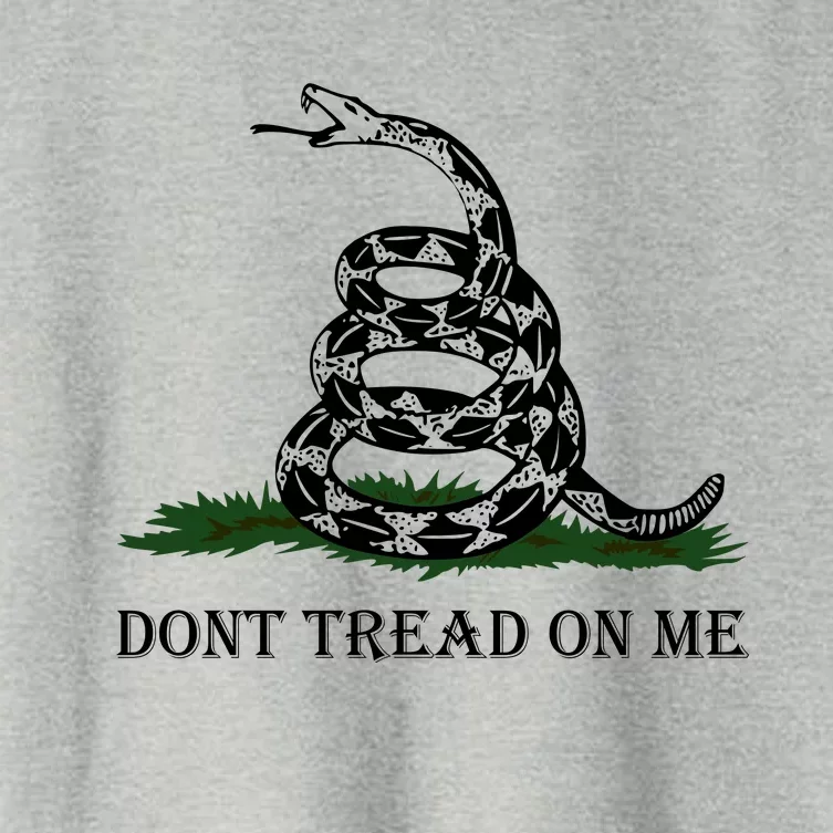 Dont Tread On Me | Gadsden Flag Women's Crop Top Tee