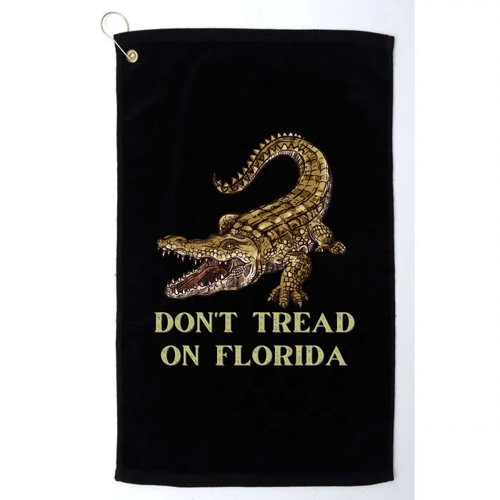 Don't Tread On Florida Platinum Collection Golf Towel