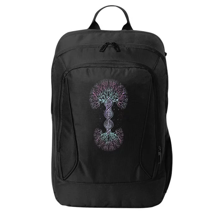 DNA Tree Of Life Science Of Genetics Earth Day Genealogy Love City Backpack