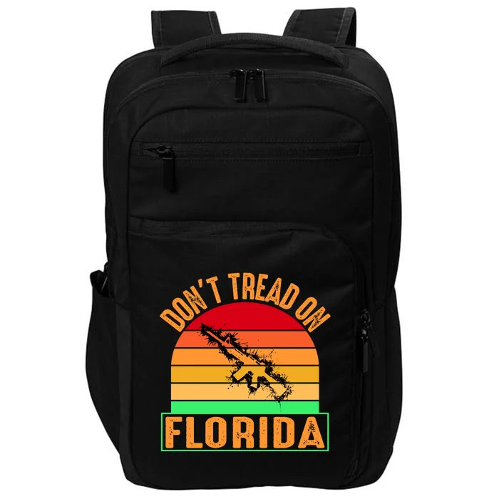 Don't Tread On Florida Vintage 2nd Amendment Impact Tech Backpack