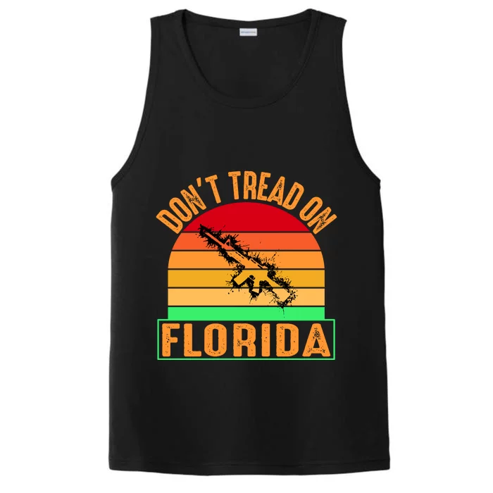 Don't Tread On Florida Vintage 2nd Amendment Performance Tank