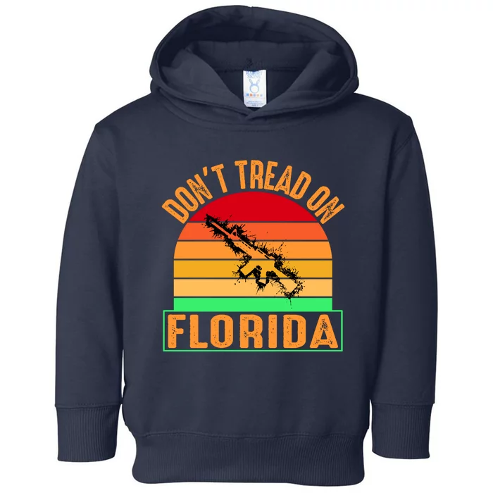 Don't Tread On Florida Vintage 2nd Amendment Toddler Hoodie