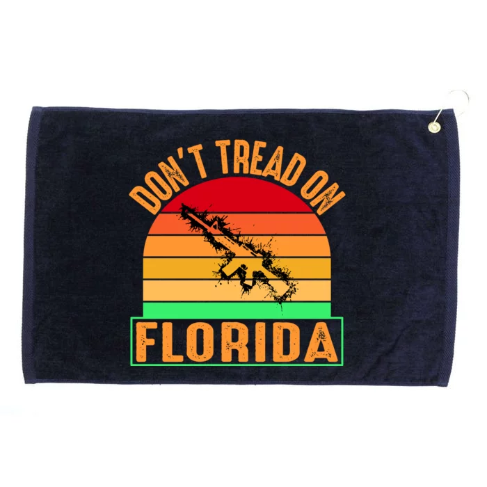 Don't Tread On Florida Vintage 2nd Amendment Grommeted Golf Towel