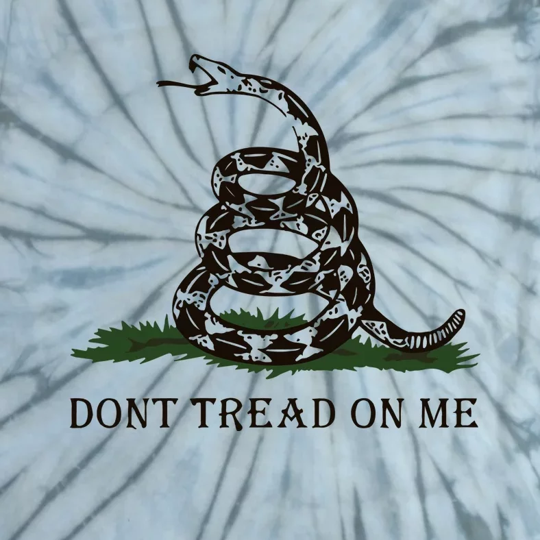 Dont Tread On Me Gadsden Flag Tie-Dye T-Shirt