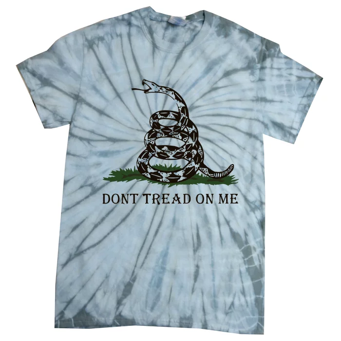 Dont Tread On Me Gadsden Flag Tie-Dye T-Shirt