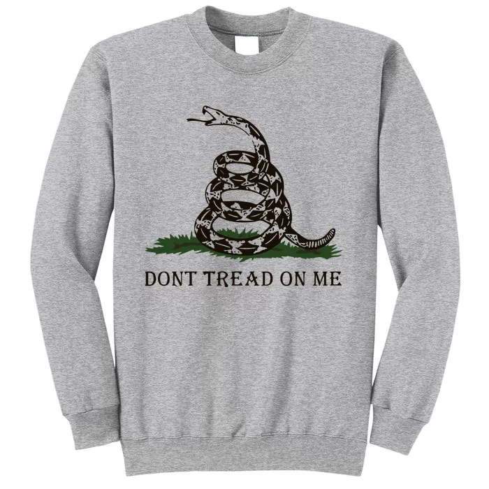 Dont Tread On Me Gadsden Flag Tall Sweatshirt