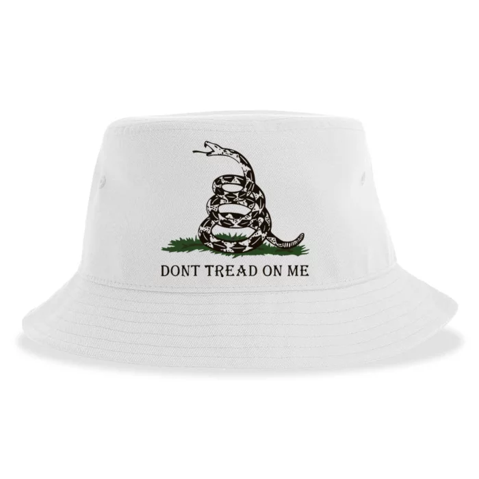 Dont Tread On Me Gadsden Flag Sustainable Bucket Hat