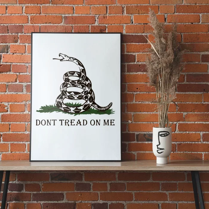 Dont Tread On Me Gadsden Flag Poster