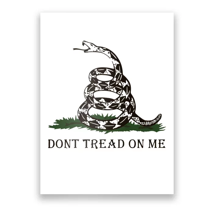 Dont Tread On Me Gadsden Flag Poster