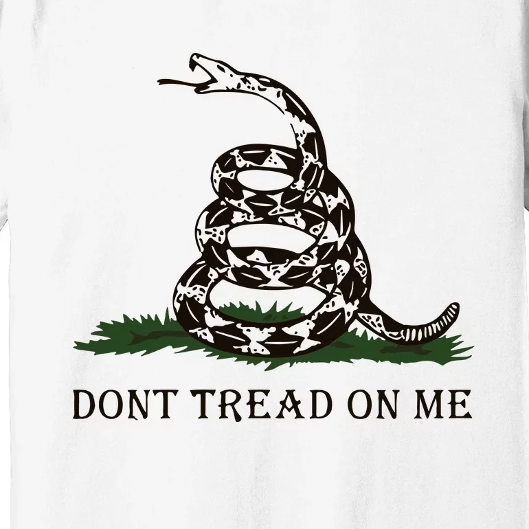 Dont Tread On Me Gadsden Flag Premium T-Shirt