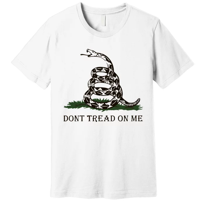 Dont Tread On Me Gadsden Flag Premium T-Shirt