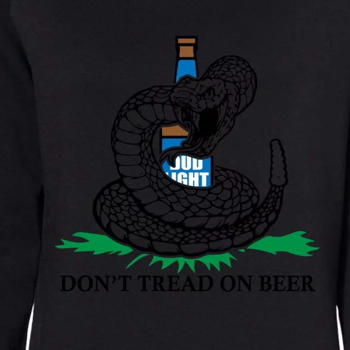 Dont Tread On Beer Funny Patriot America Usa Freedom Lover Gift Womens California Wash Sweatshirt