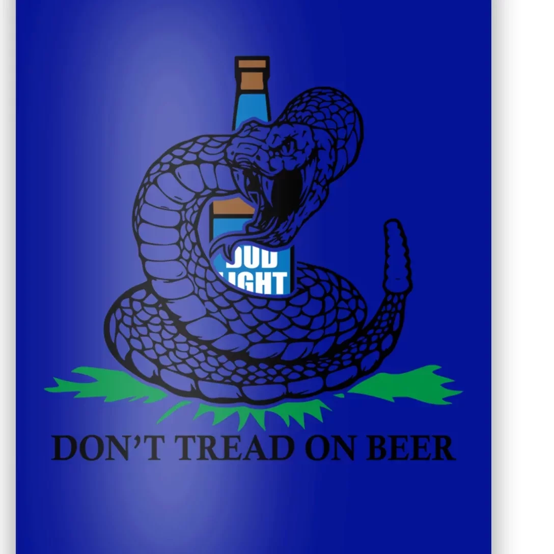 Dont Tread On Beer Funny Patriot America Usa Freedom Lover Gift Poster