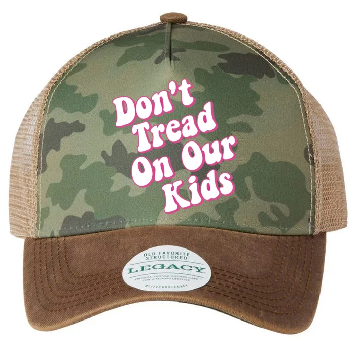 Don't Tread On Our Retro Cool Gift Legacy Tie Dye Trucker Hat