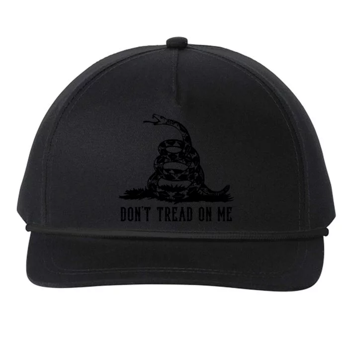 DONT TREAD ON ME Snapback Five-Panel Rope Hat