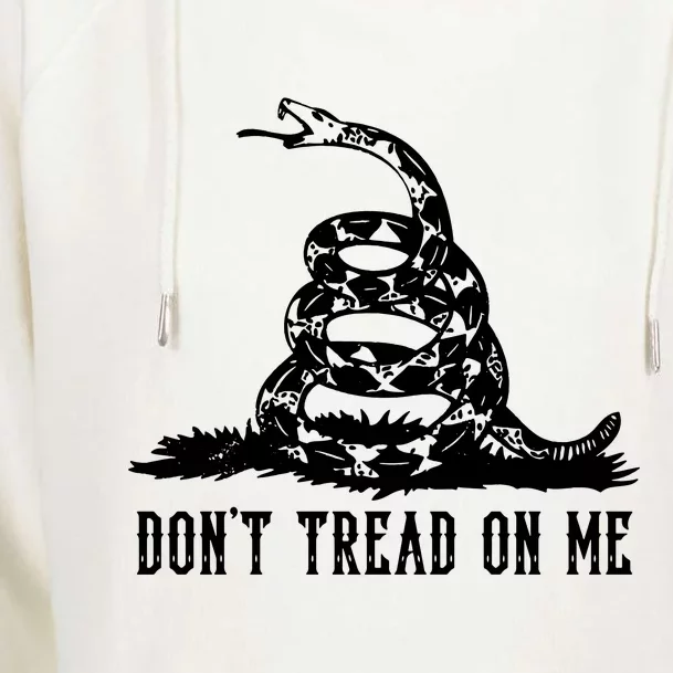 DONT TREAD ON ME Womens Funnel Neck Pullover Hood