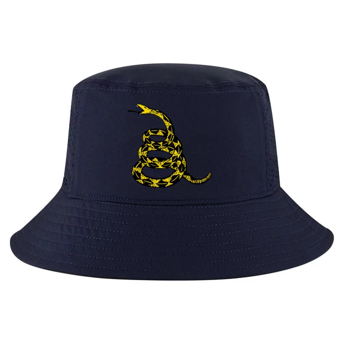 Dont Tread On Me Gadsden Flag Rattlesnake Cool Comfort Performance Bucket Hat