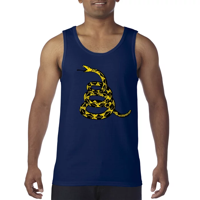 Dont Tread On Me Gadsden Flag Rattlesnake Tank Top