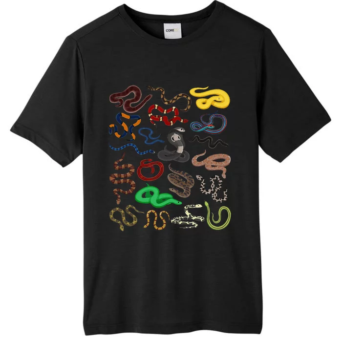 Different Types of Snakes Snake funny ChromaSoft Performance T-Shirt