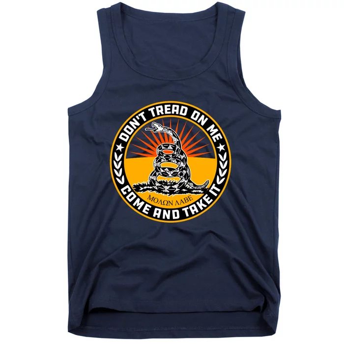 Dont Tread On Me Gadsden Flag Tank Top