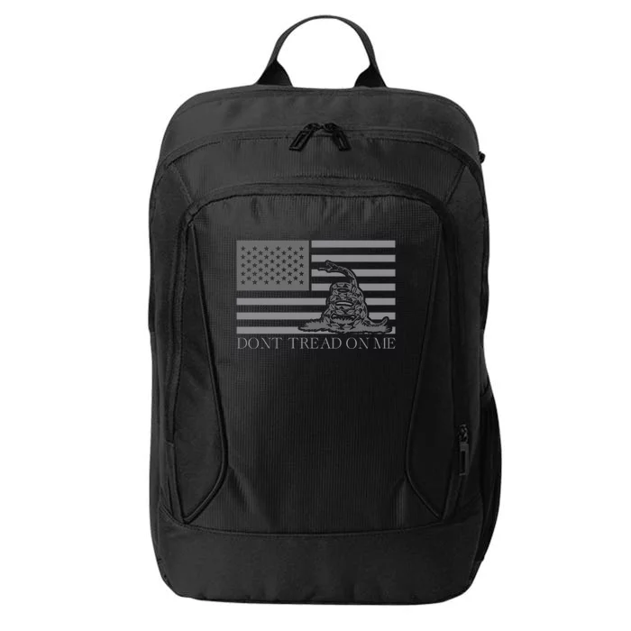 Dont Tread On Me Gadsden Snake Us Flag City Backpack