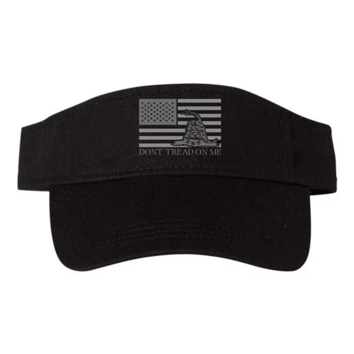 Dont Tread On Me Gadsden Snake Us Flag Valucap Bio-Washed Visor