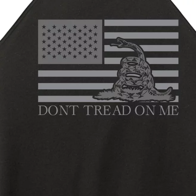 Dont Tread On Me Gadsden Snake Us Flag Women’s Perfect Tri Rocker Tank