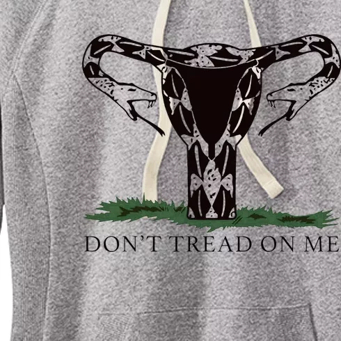 Don’T Tread On Me Uterus Women's Fleece Hoodie