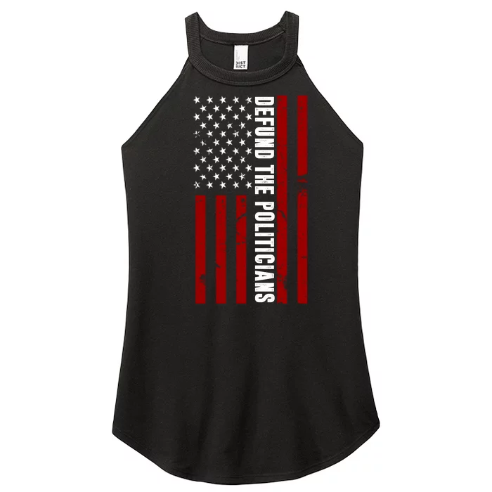 Defund The Politicians US Flag Women’s Perfect Tri Rocker Tank