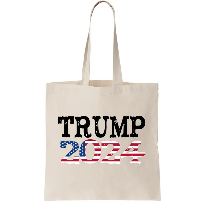 Donald Trump President 2024 Make America Great Again Tote Bag