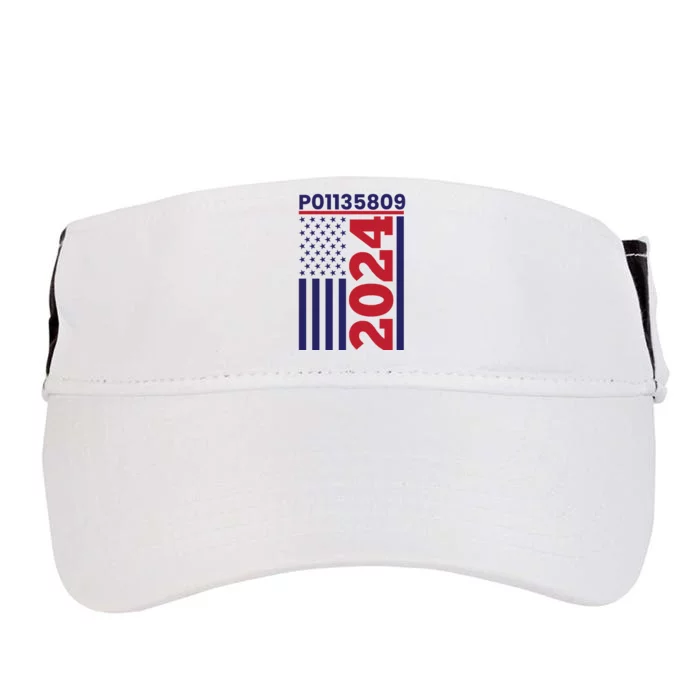 Donald Trump Prison Mugshot Funny Fulton County Prisoner Costume P01135809 Adult Drive Performance Visor