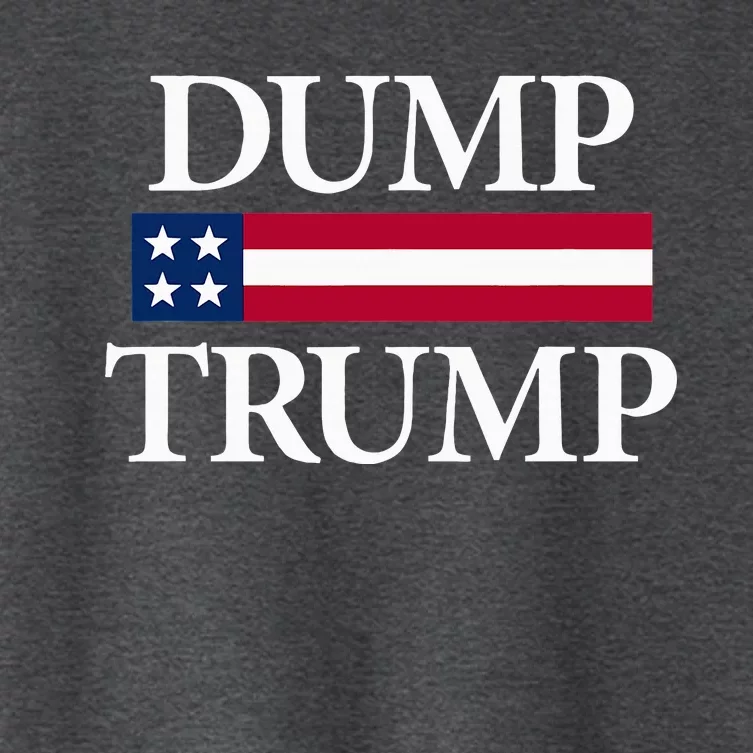 Dump Trump Political Women's Crop Top Tee