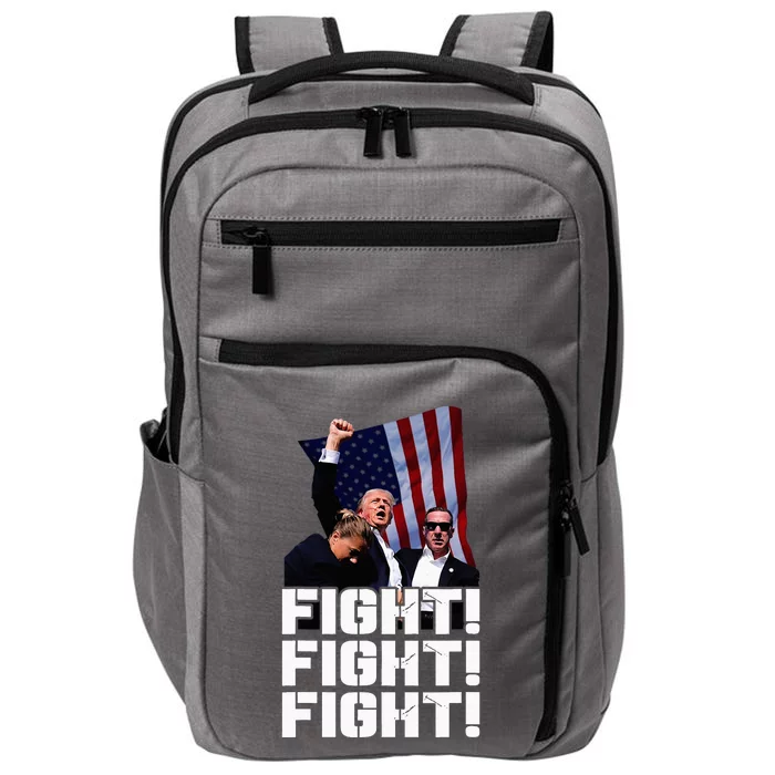 Donald Trump Photo After The Shooting At His Rally Impact Tech Backpack