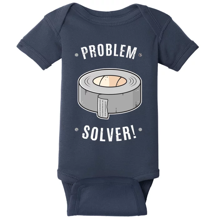 Duct Tape Problem Solver Baby Bodysuit