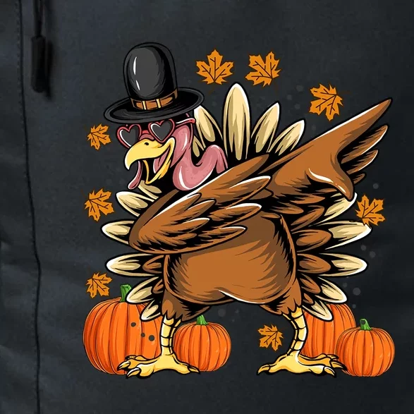 Dabbing Turkey Pilgrim Thanksgiving Day Great Gift Daily Commute Backpack