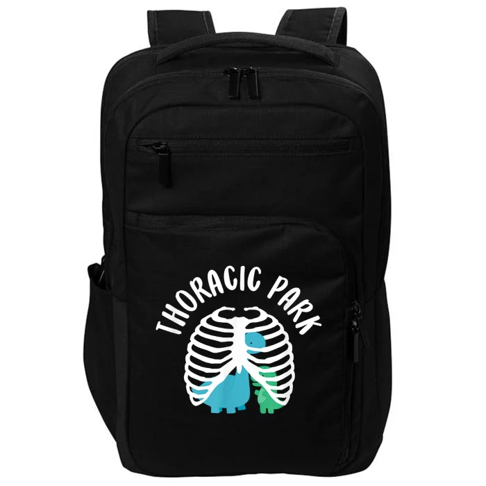 Dinosaur Thoracic Park Nursing Student Impact Tech Backpack