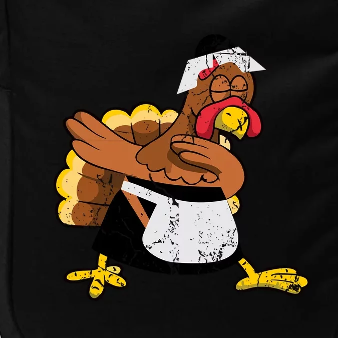 Dabbing Turkey Pilgrim Funny Thanksgiving Gift Gift Impact Tech Backpack