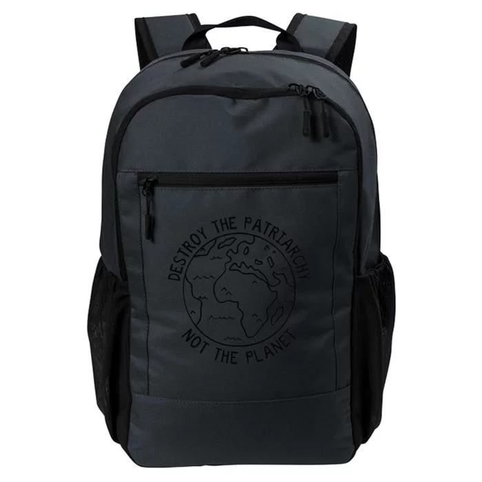 Destroy The Patriarchy Not The Planet Gift Daily Commute Backpack